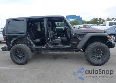 2020 Jeep Wrangler Unlimited Rubicon 4X4 z USA, uszkodzony, nr VIN 1C4HJXFG0LW105930